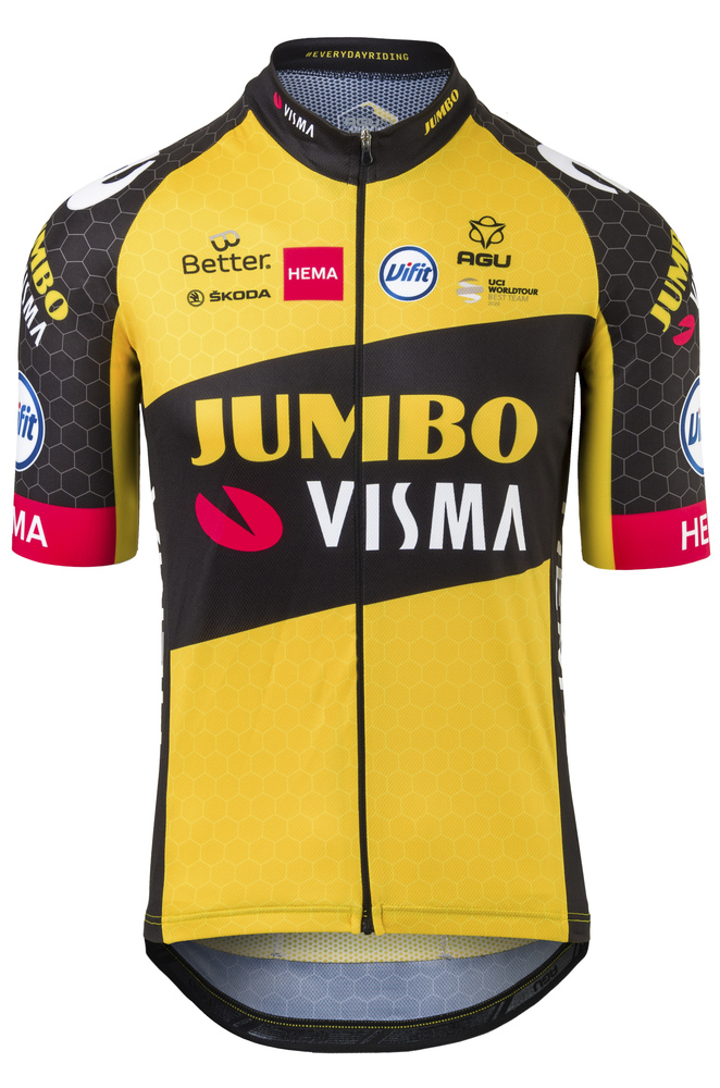 AGU Replica Jersey Team JumboVisma Sort / Gul 349,00 Cykelgear.dk