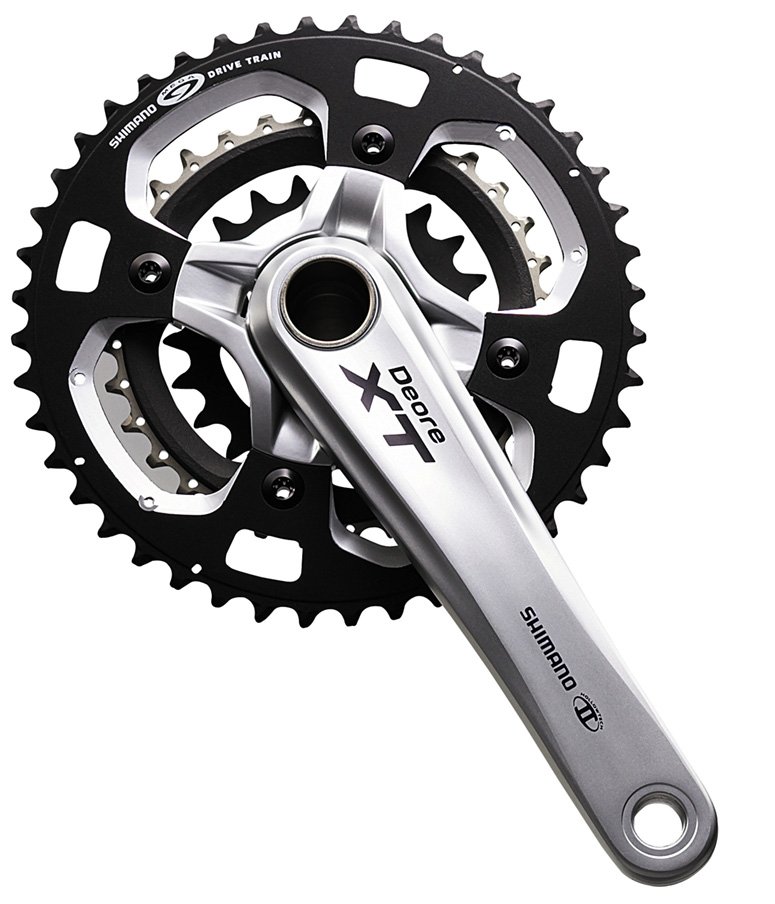 crank shimano deore 2 speed