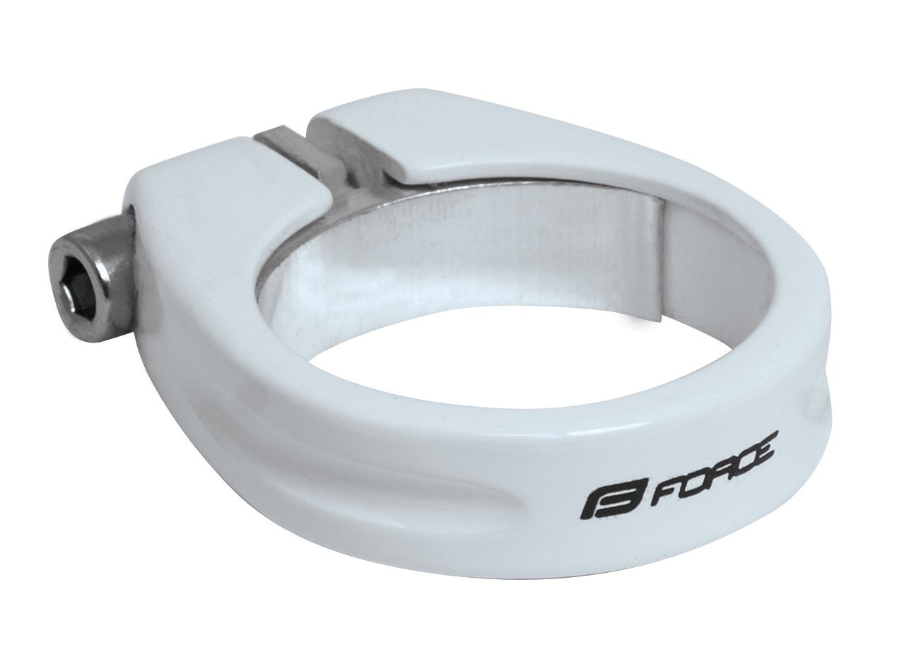 Force - Sadelrørsklampe Ø34.9mm | Seat Clamp Force Sadelrørsklampe hvid Ø34.9mm | Seat Clamp
