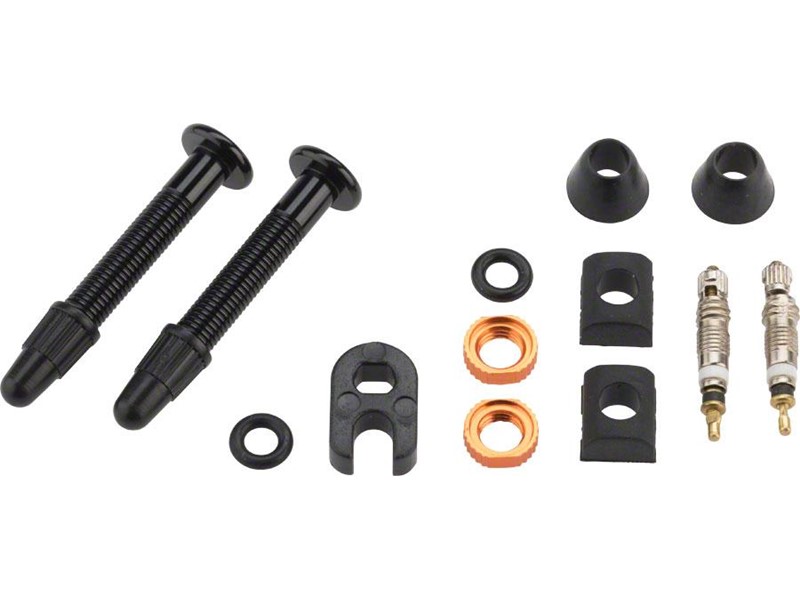 Seal - Versa Tubeless ventilsæt 32 mm | Valve Orange Seal Versa Tubeless ventilsæt 32 mm | Valve