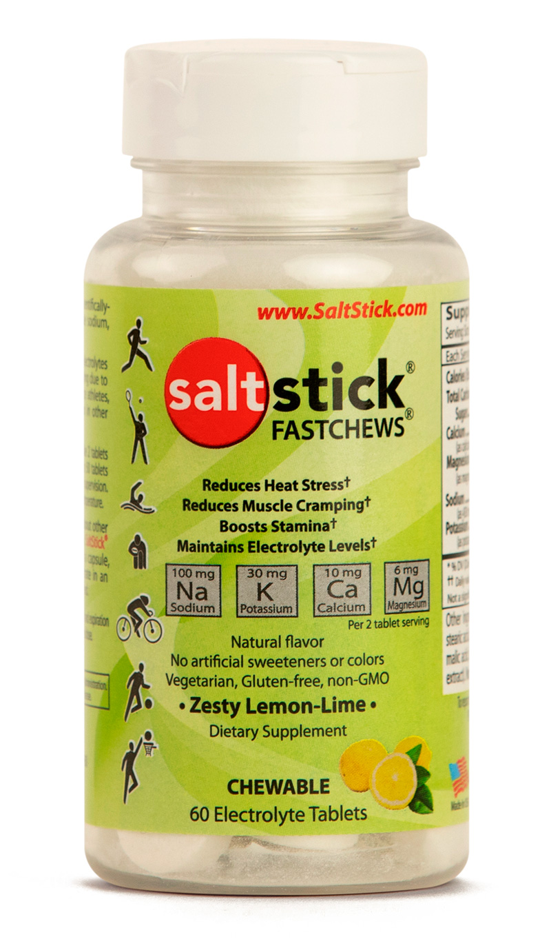 Saltstick Fastchews Lime 60 tabletter