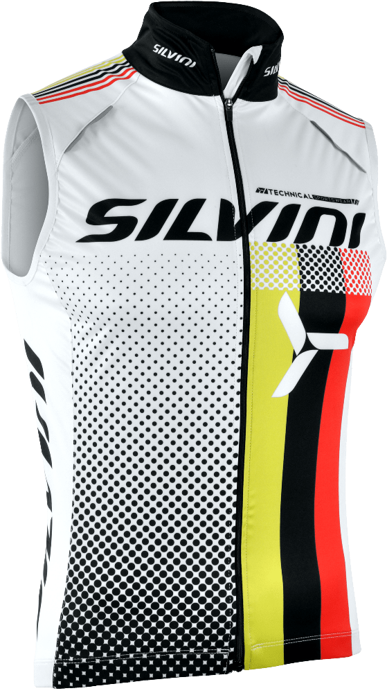 Silvini Team Cykelvest Hvid