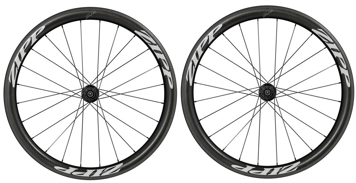 Zipp - 302 sorte decaler | Wheelset Zipp 302 hjulsæt sorte decaler | Wheelset