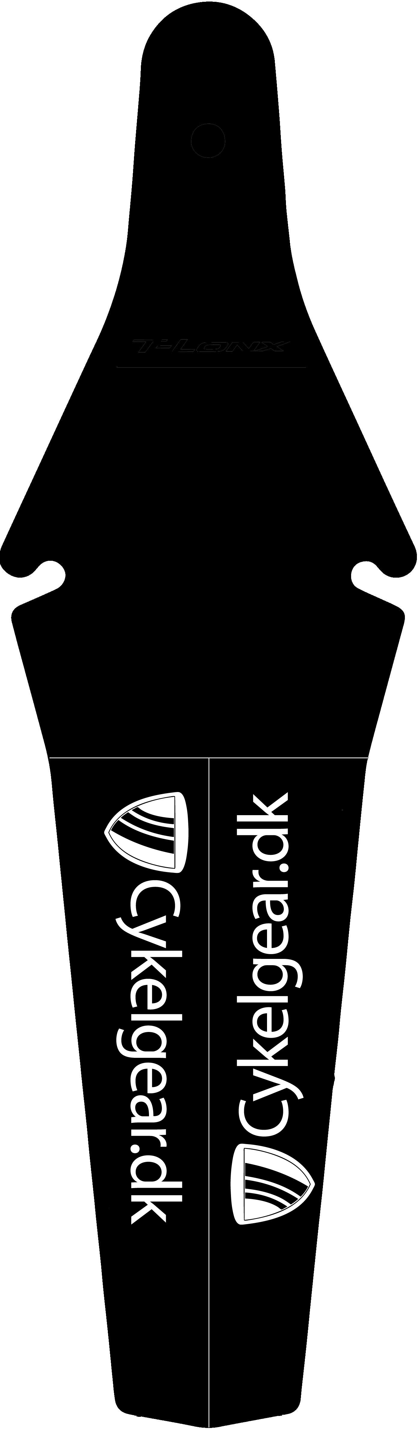 cykelgear.dk - skærm til sadelmontering cykelgear.dk - skærm til sadelmontering