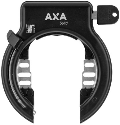 Axa - Solid med bagudvendte bolte | Bike locks AXA Solid sort med bagudvendte bolte | Bike locks