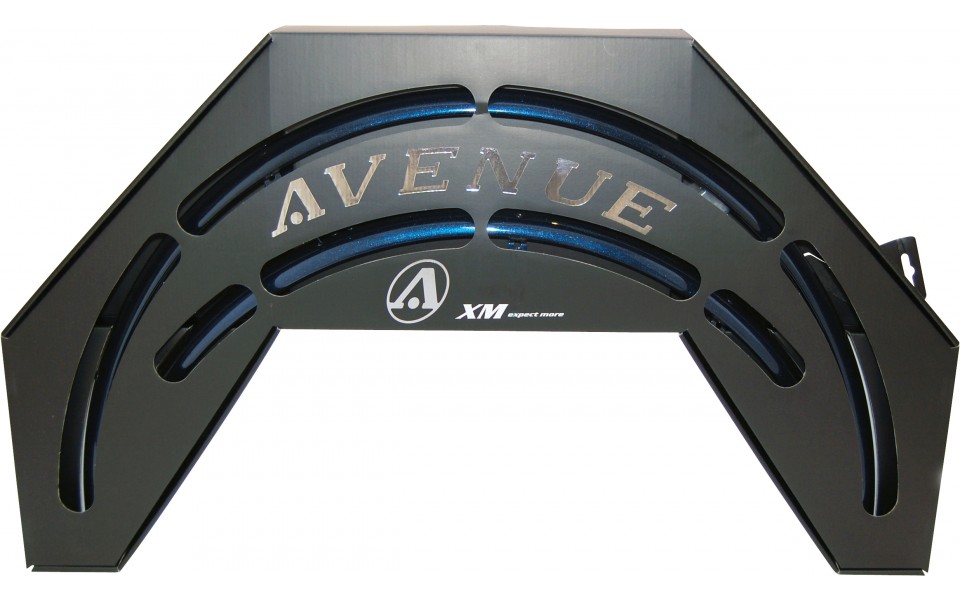 Avenue - skærmsæt Crystal Blue Shiney 35 mm | Mudguards Set Avenue skærmsæt Blå (Crystal Blue) Shiney 35 mm | Mudguards Set