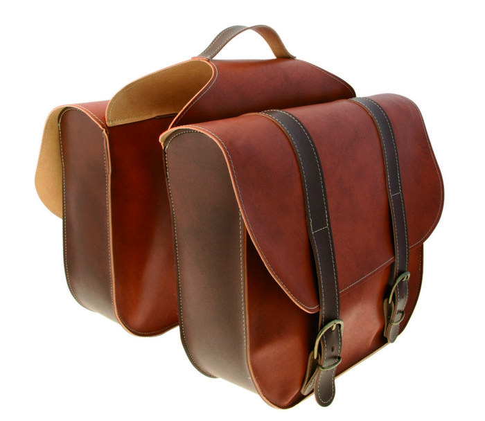 Vintage dobbelt bagagebæretaske | item_misc Vintage dobbelt bagagebæretaske brun | item_misc