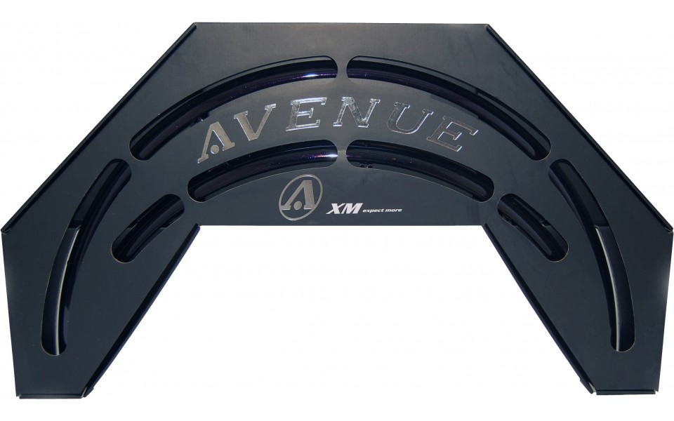 Avenue - skærmsæt Funky Shiny 35 mm | Mudguards Set Avenue skærmsæt Sort (Funky Black Shiny) 35 mm | Mudguards Set
