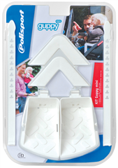 Polisport - style sæt Guppy Mini | item_misc Polisport style sæt til Guppy Mini Hvid | item_misc