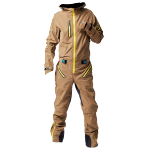 Dirtlej Dirtsuit Core Edition heldragt med lange ben beige