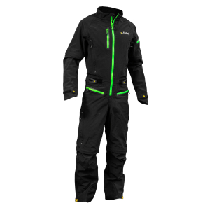 Dirtlej Dirtsuit SFD Edition heldragt med lange ben sort/grøn