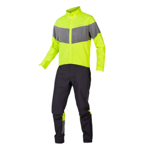 Endura Urban Luminite Vandtæt Heldragt Sort / Fluo