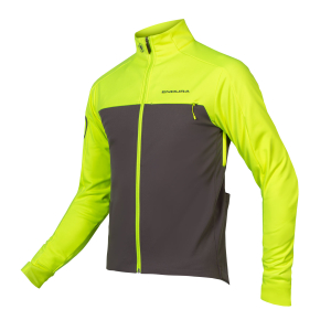 Endura Windchill Jakke II Sort/Gul Hi-Viz