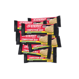 Enervit Sport Competition Energibar Banan og Vanilie 30 gram Kasse med 12 stk.