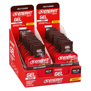 Enervit Sport Gel Cola 25ml Kasse med 24 stk.