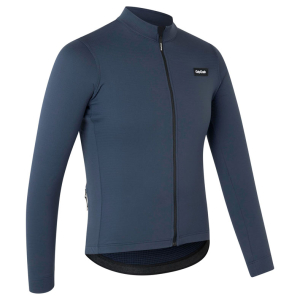 GripGrab Gravelin MerinoTech Thermal Langærmet Cykeltrøje Navy