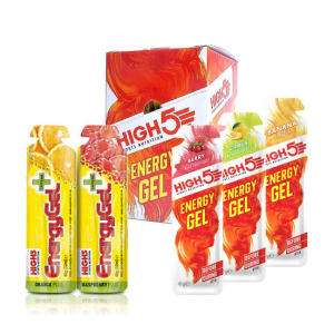 High5 EnergyGel Mix Plus 20 stk. med 5 varianter