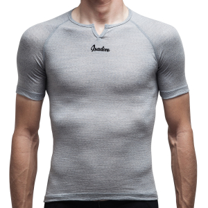 Isadore 100% Merino SS Baselayer Grå