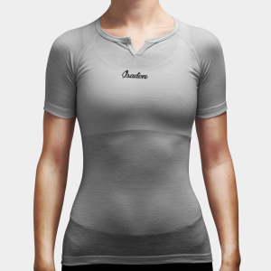 Isadore Women´s 100% SS Merino Baselayer Grå