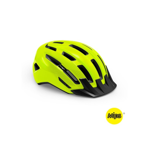 Met Downtown Mips Cykelhjelm Yellow/Glossy