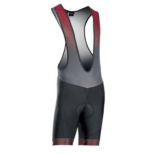 Northwave Origin Bibshorts rød/sort