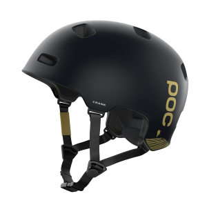 POC Crane cykelhjelm MIPS Fabio Edition Uranium Black Matt/Gold