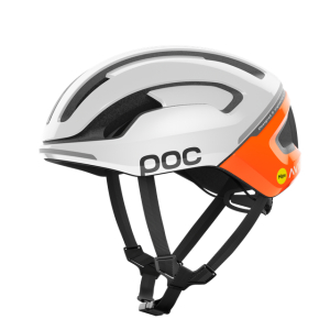 POC Omne Air Mips Cykelhjelm Orange/Hvid