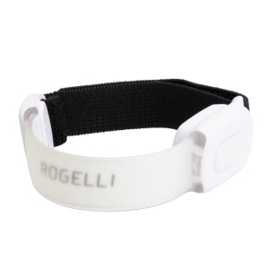 Rogelli LED Armbånd - Hvid