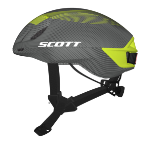 SCOTT SCO Cadence Plus Cykelhjelm Grå/Lime