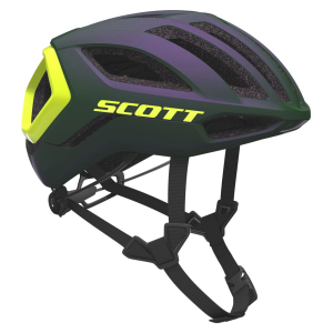 Scott Centric Plus Cykelhjelm Prism Green/Radium Yellow