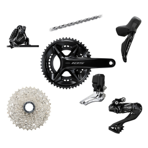 Shimano 105 R7170 Di2 12 Speed Geargruppe 172,5mm