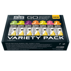 SIS GO Isotonic Energy forskellige smagsvarianter 7 x 60 ml.