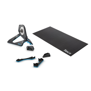 Tacx Neo 2T T2875 Hometrainer Pakke med Motion Plates og Måtte