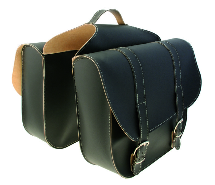 Vintage dobbelt bagagebæretaske | item_misc Vintage dobbelt bagagebæretaske sort | item_misc