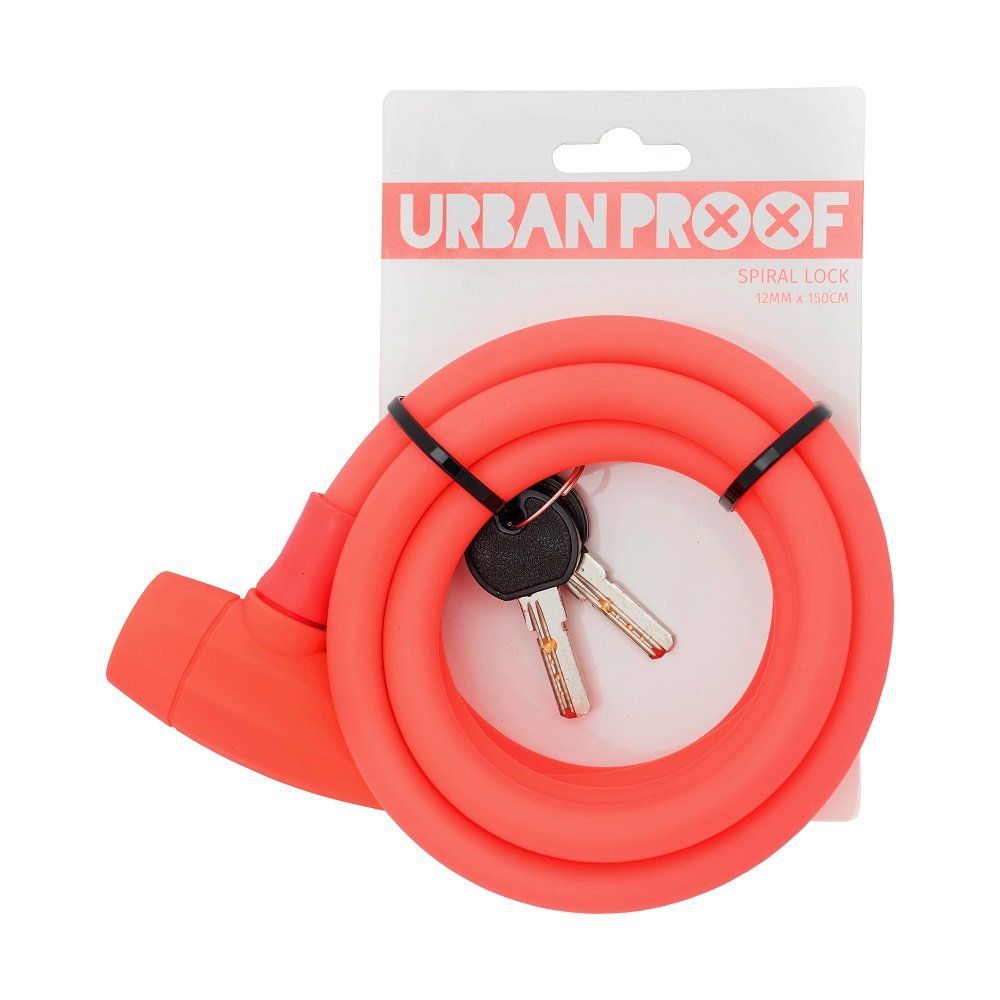- Urban Proof spiral lås coral - Urban Proof spiral lås coral